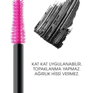 ماسکارا مک‌استک مشکی با فرچه مگا ۱۲ میلی‌لیتر - ماسکارای مؤثر در بلند کردن، طول و حجم‌دهی - 13246