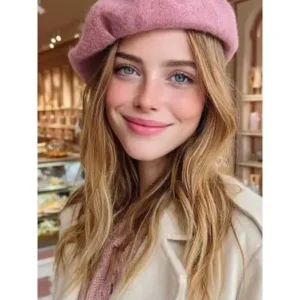 کلاه نمدی هنرمند پریمیوم زنانه - 13307