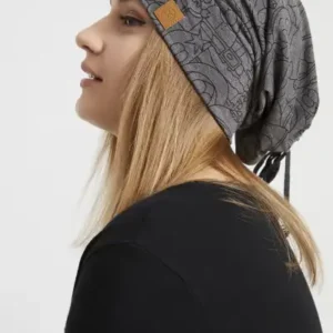 کلاه زنانه بافت نرم و از پارچه پنبه‌ای طبیعی ترک