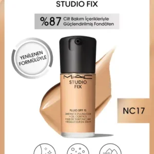 فاندیشن مات ماندگار ۲۴ ساعته - استودیو فیکس فلوید با SPF15 - رنگ: NC17 - ۳۰ میلی‌لیتر - 13236