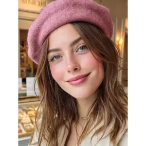 کلاه نمدی هنرمند پریمیوم زنانه - 13307
