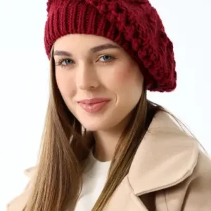 کلاه زنانه دو لایه نقاشی - 13313