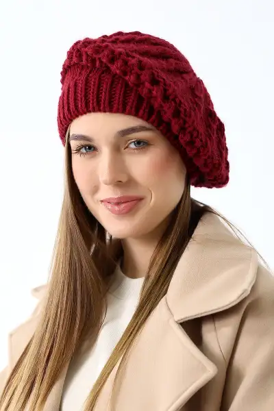 کلاه زنانه دو لایه نقاشی - 13313 کلاه زنانه دو لایه نقاشی - 13313