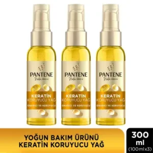 روغن کراتین 100 میلی‌لیتری Pantene پک 3 عددی